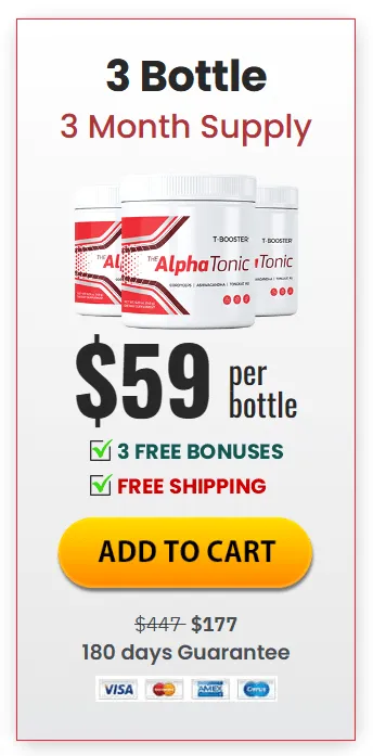 Alpha Tonic 90 Day Supply